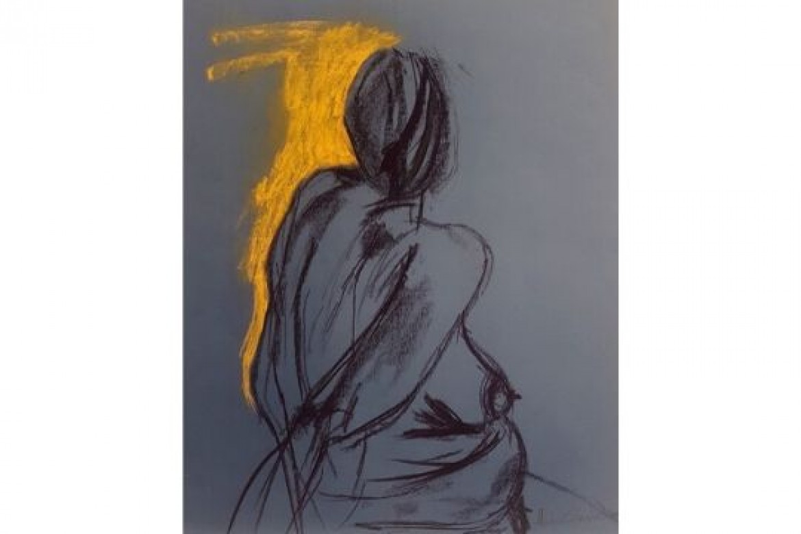 Alle Donne - Gessetto - cm 50x70 - € 350.00