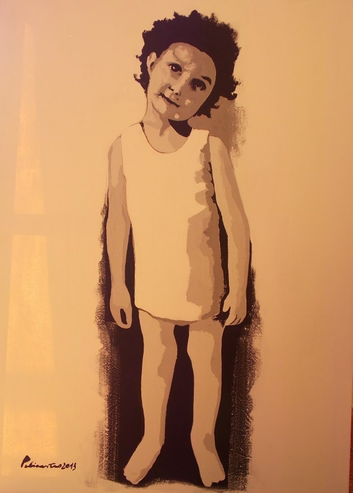 Ambra - Mista su tela - cm 70x100