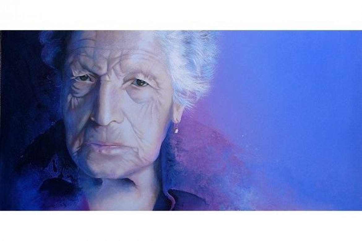 Nonna Pina - Acrilico su tela - cm 100x50