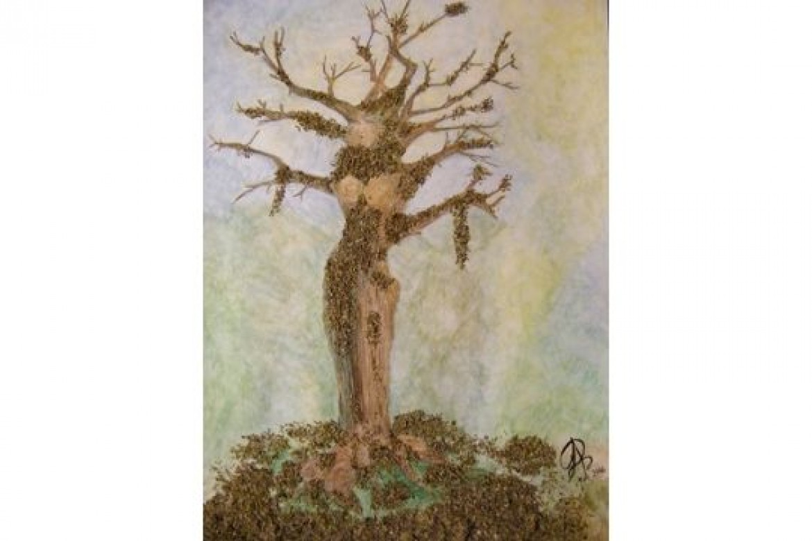 Essenza - Tecnica: Mista - Dimensioni: cm 48x33