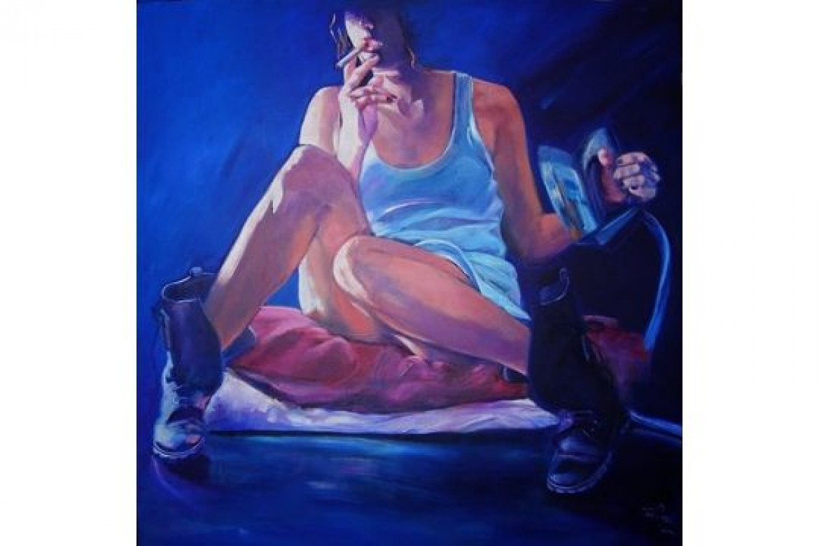 Desperate Housewives - Acrilico su tela - cm 100x100 - € 2000.00