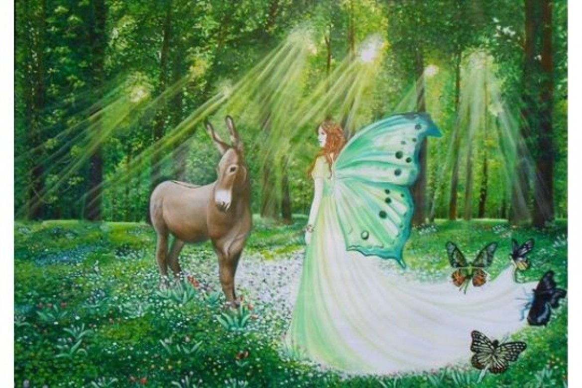 Titania - Acrilico su carta - cm 100x70 - € 600.00