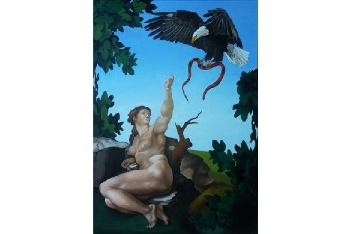 La Vendetta Di Eva - Olio Su Tela - cm 50x70 - € 1.600.00