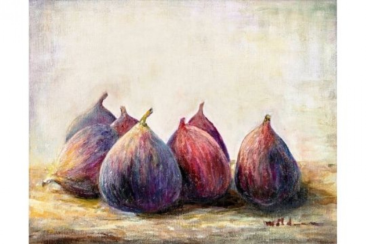 Fichi - Acrilico su tela - cm 30x24 - € 500.00