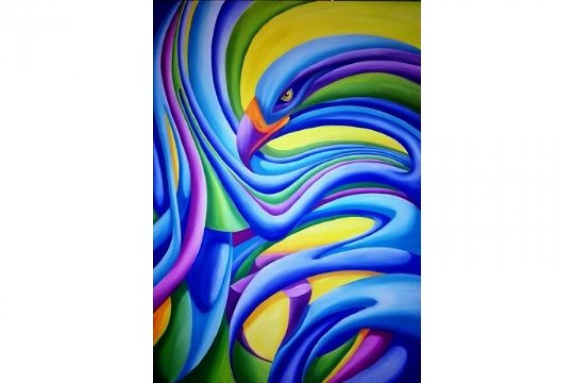 L'aquila - Olio su tela - cm 70x100 - € 2000.00