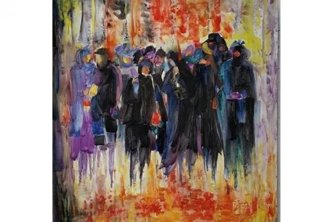 Le donne nell'Inferno Dantesco - cm 40x40 - € 250.00