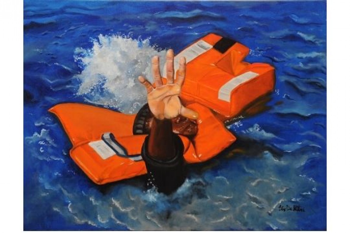 Mediterraneo - Olio su tela - cm 93x73