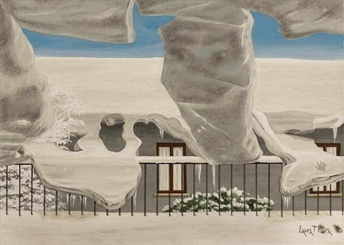 Frosty Relations - Acrilico su tela - cm 70x50