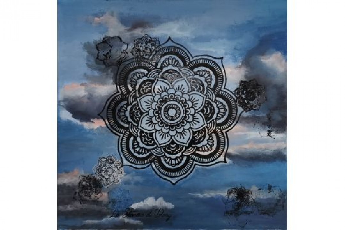 Nuvole - Acrilico su tela - cm 40x40