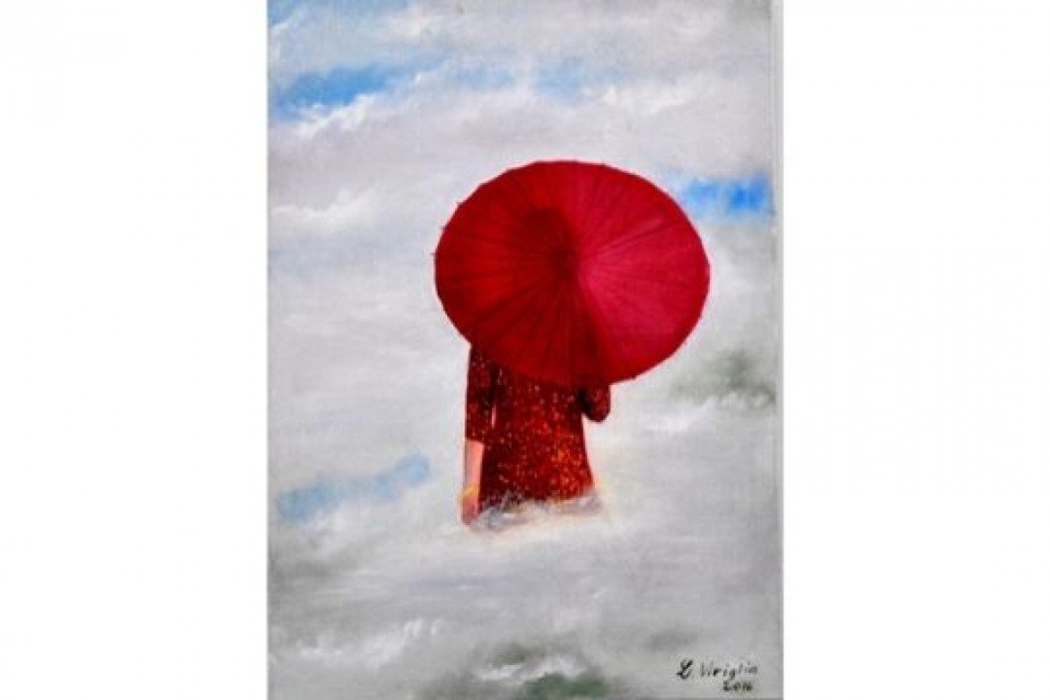 Voyage de reve - Olio su tela - cm 50x70