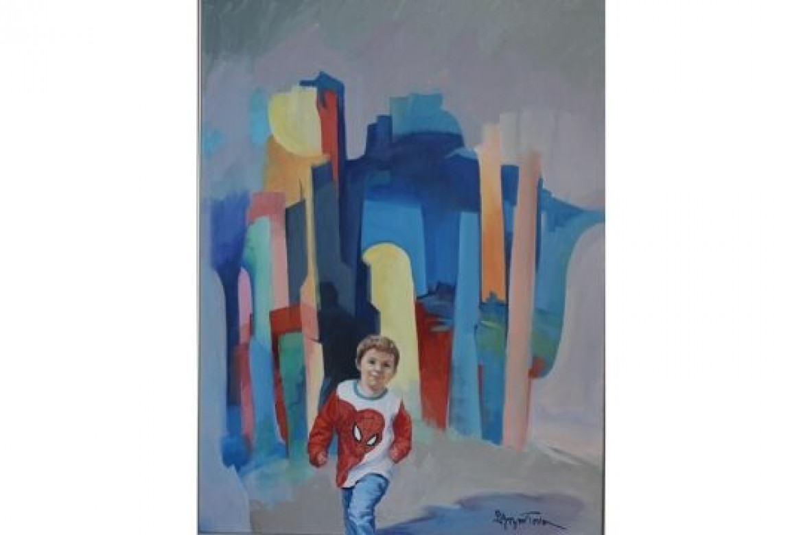 Colora la tua vita - Olio su tela - cm 60x80