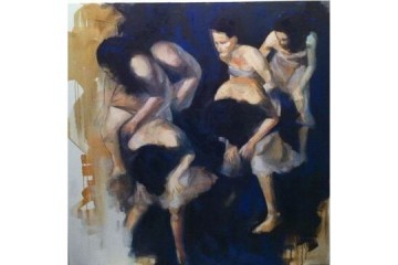 Chorus - Olio su tela - cm 100x100