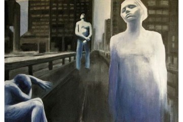 Solitudini - Olio su tela - cm 100x70