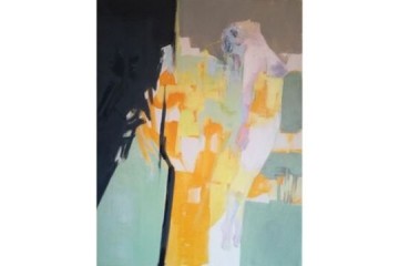 Amarillo - Acrilico su tela - cm 90x70