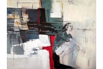 Looking forward - Acrilico su tela - cm 70x90