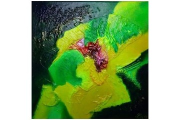 Afrika - Collage Acrilico - cm 30x30 -