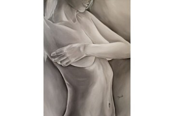 Astratta . Olio su legno - cm 50x60 - € 500.00