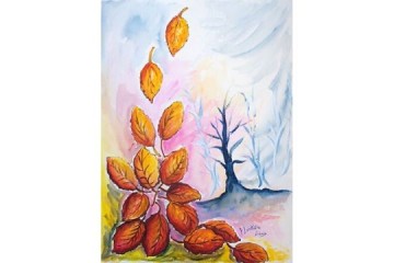 Autunno - Acrilico su carta - cm 50x70 € 1500