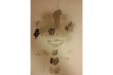 Non Parlo - vino su carta - cm 70x100