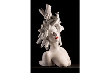 Medusa - Tecnica: Scultura in Gesso