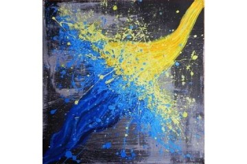 Fluire energetico - Acrilico su tela 