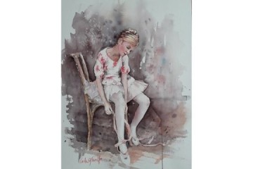 Dedizione - Acquerello - cm 46x61 - € 550.00