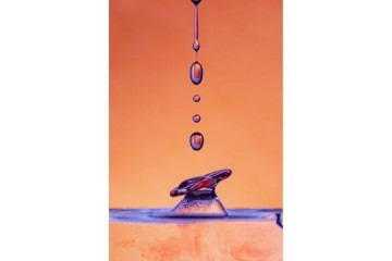 Drops collision - Fotografia - cm 50x70