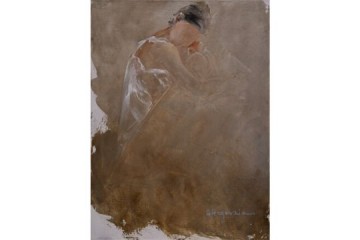 E' difficile uscirne - Acrilico e Olio su tela - cm 30x40 - 