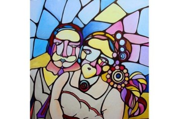 La sposa triste - cm 50x50