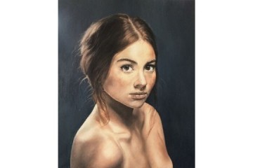 Negli occhi di Ilaria - Olio su tela - cm 60x70