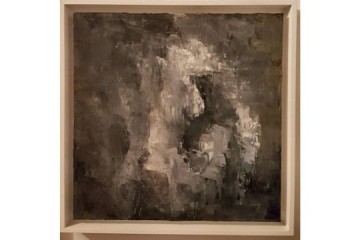 Nudo 2 - Olio spatolato su tela - cm 50x50