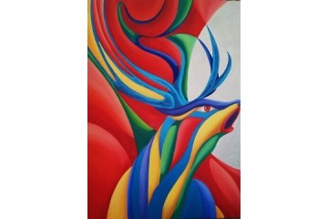 Ribellione - Olio e malte su tela - cm 70x100 - € 2000.00