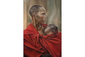 Swami - Olio su tela - cm 80x120