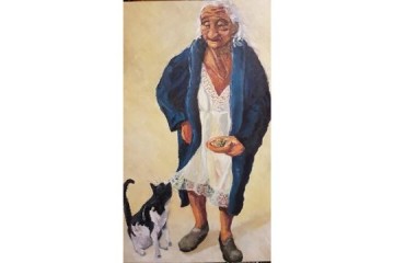 Vieni - Olio su tela - cm 100x70